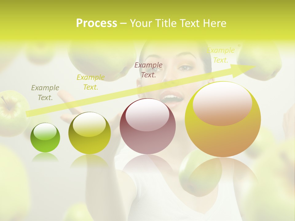 Fruit Food Caucasian PowerPoint Template