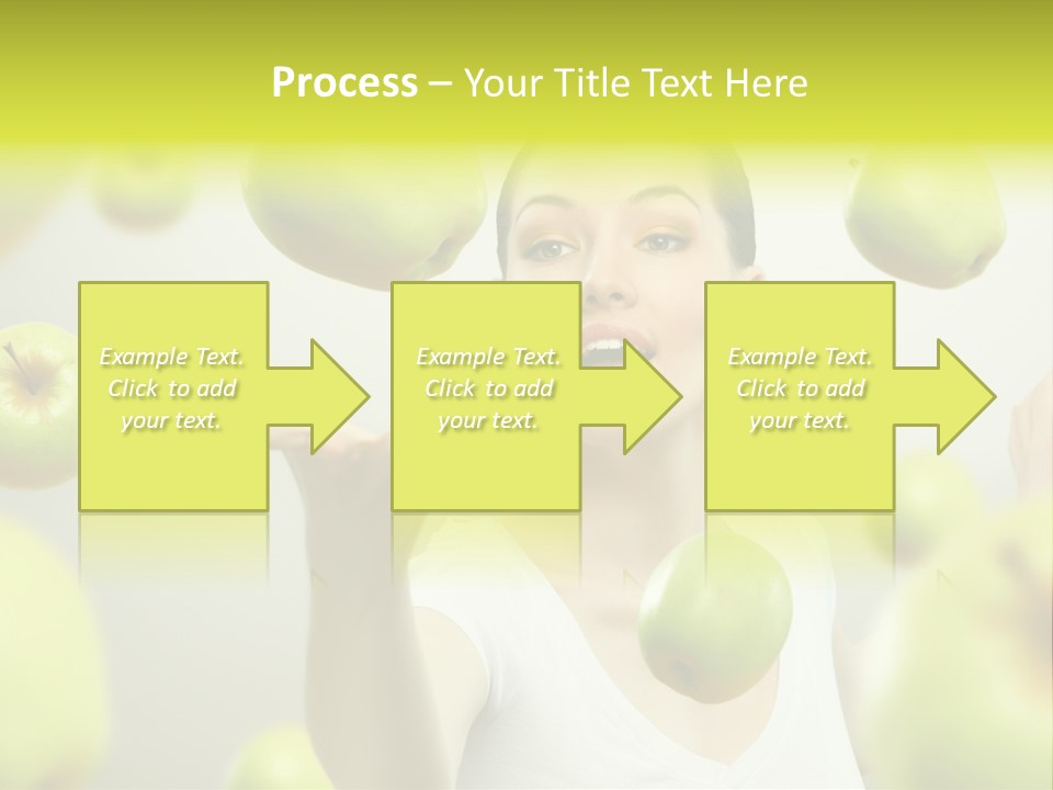Fruit Food Caucasian PowerPoint Template