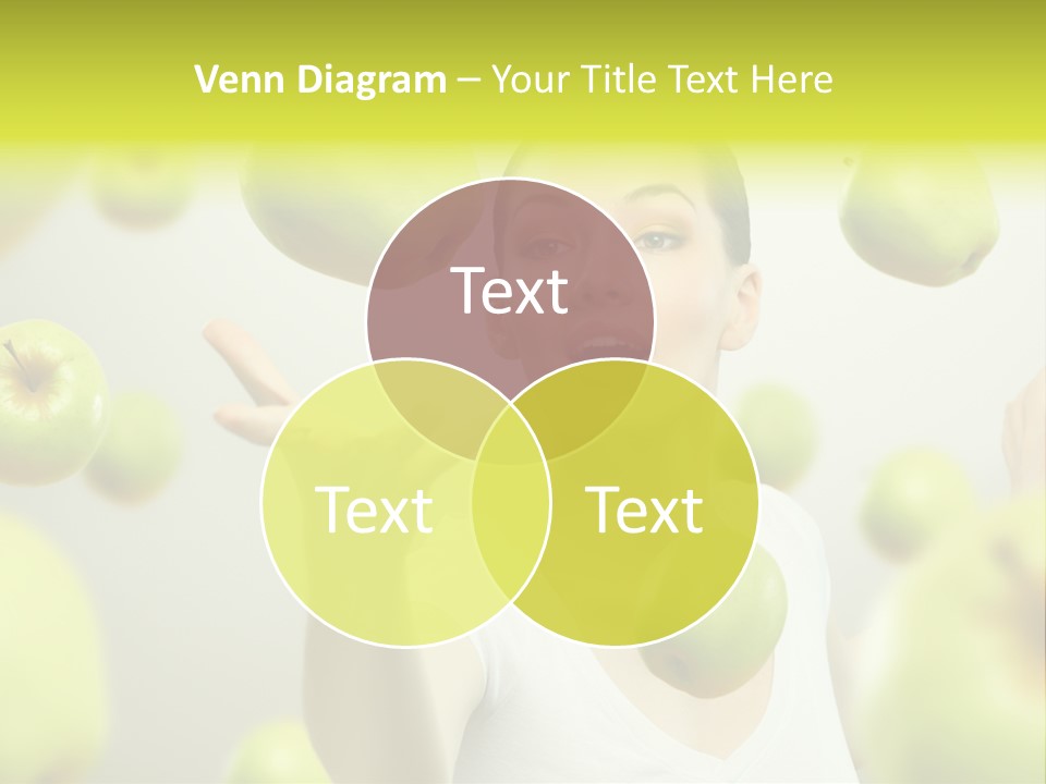 Fruit Food Caucasian PowerPoint Template