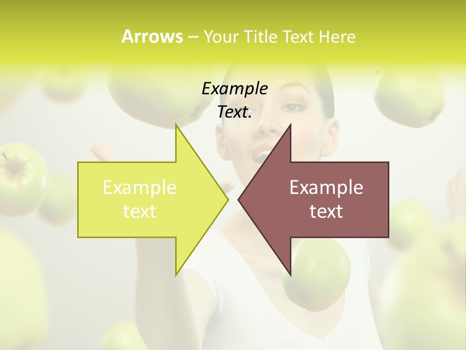 Fruit Food Caucasian PowerPoint Template