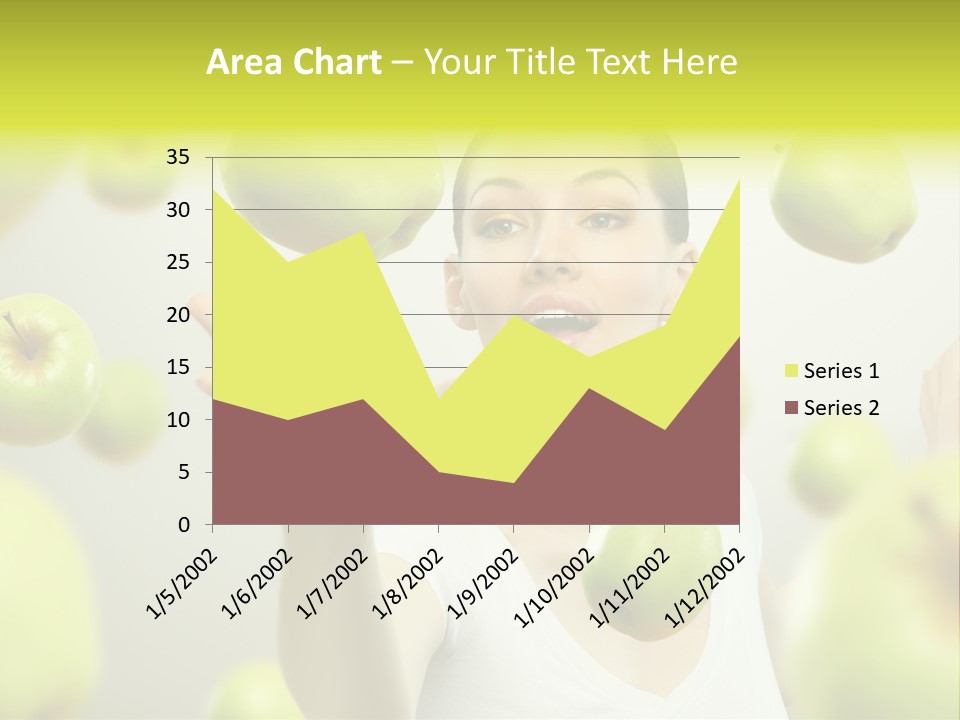 Fruit Food Caucasian PowerPoint Template