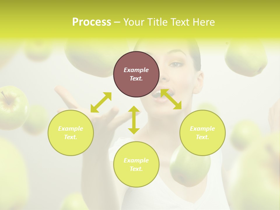 Fruit Food Caucasian PowerPoint Template