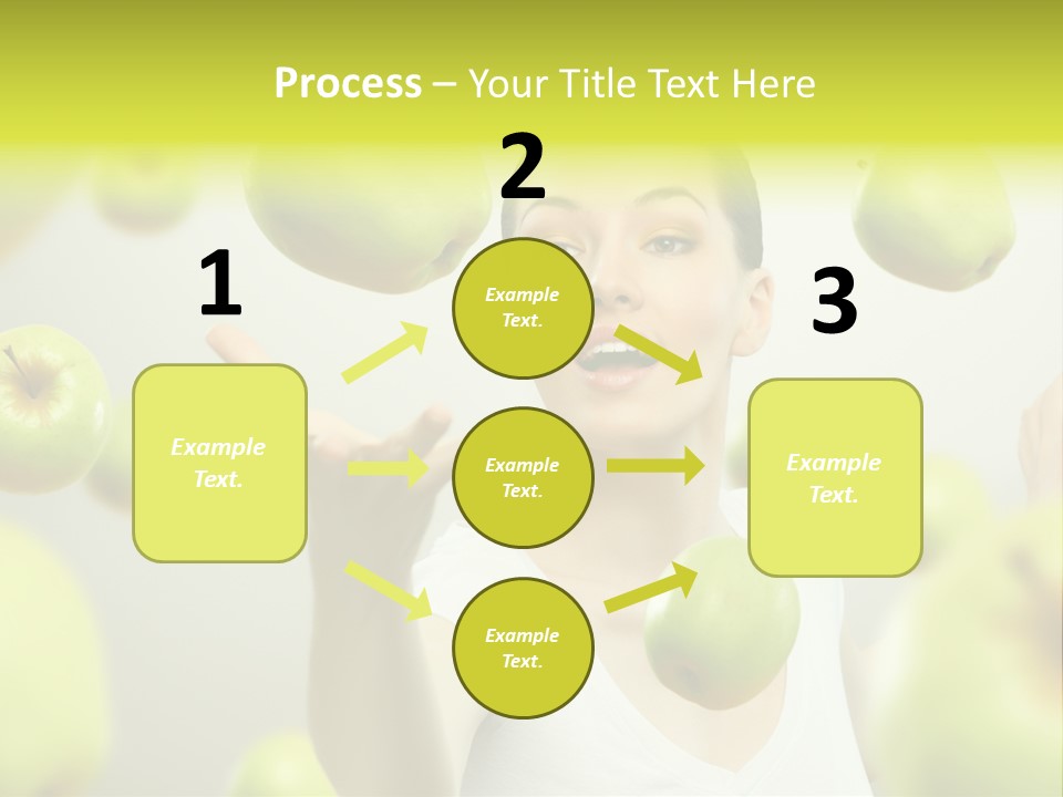 Fruit Food Caucasian PowerPoint Template