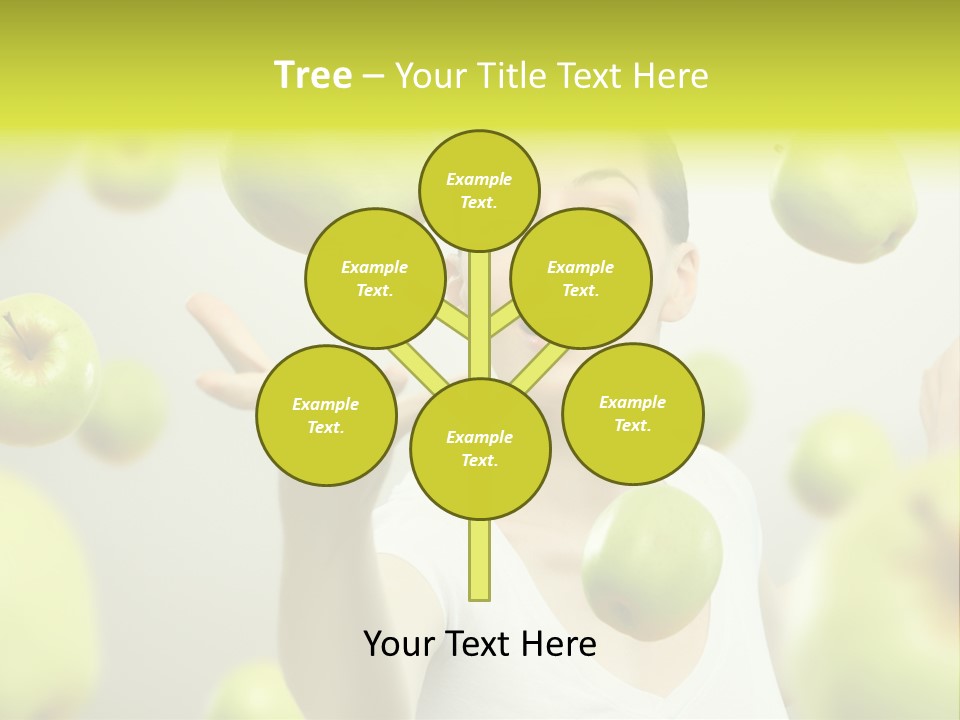 Fruit Food Caucasian PowerPoint Template