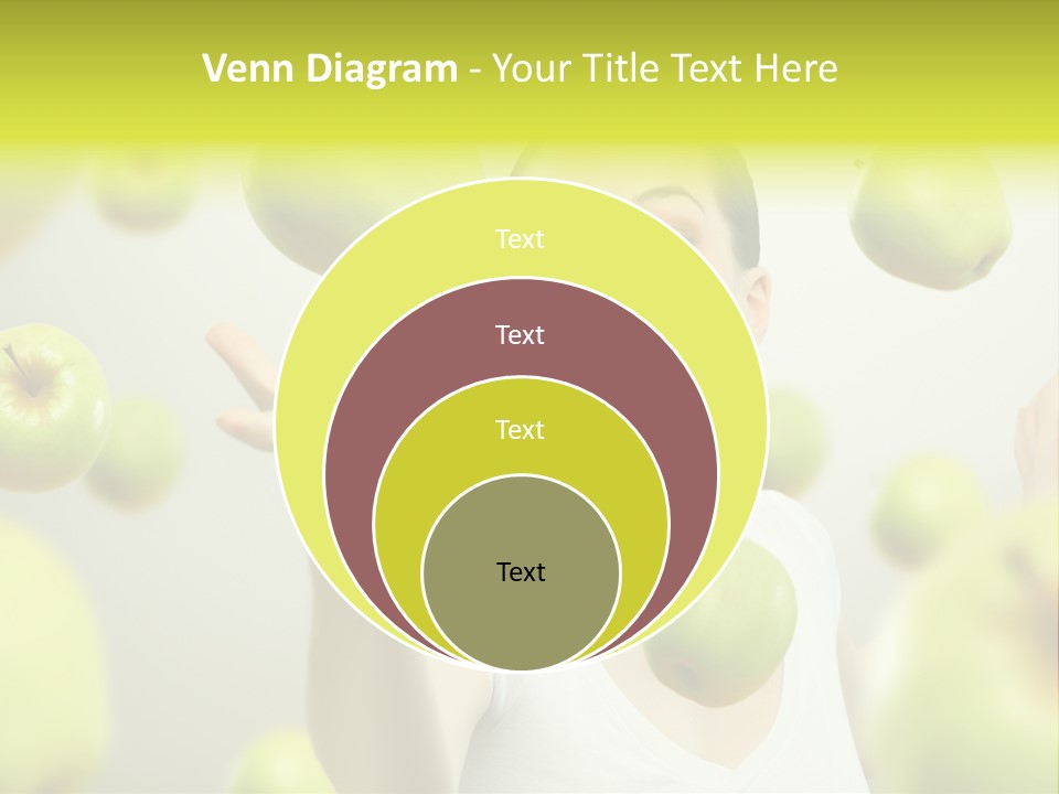 Fruit Food Caucasian PowerPoint Template
