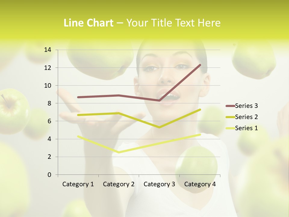Fruit Food Caucasian PowerPoint Template