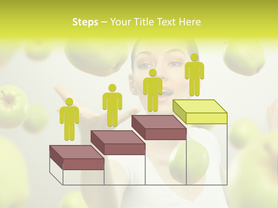 Fruit Food Caucasian PowerPoint Template