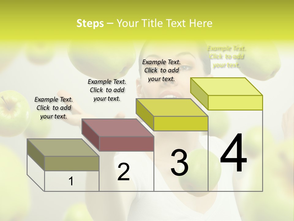 Fruit Food Caucasian PowerPoint Template
