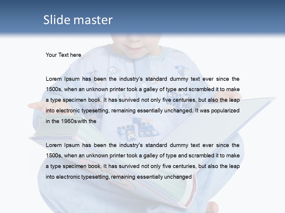 White Front Background PowerPoint Template