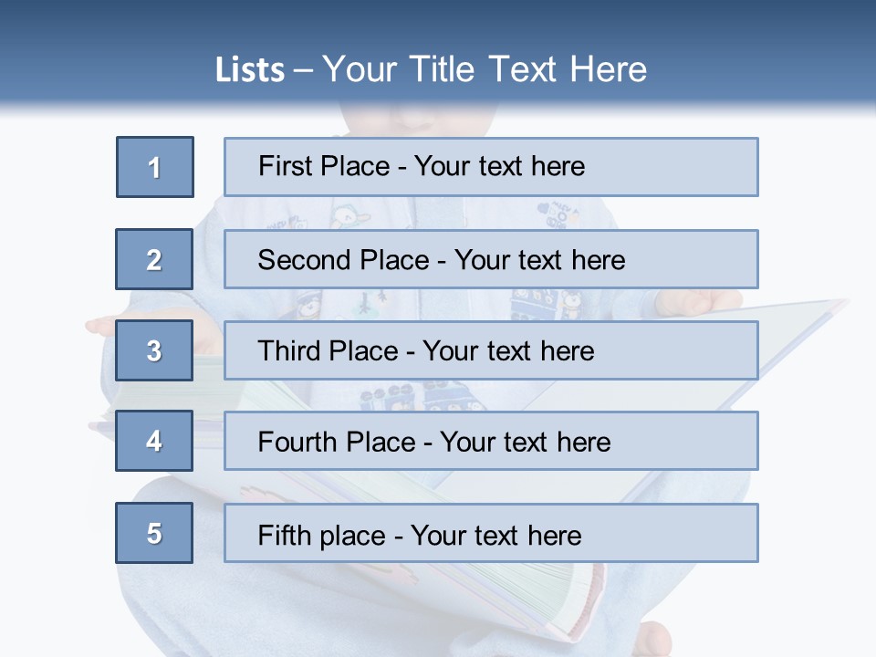 White Front Background PowerPoint Template