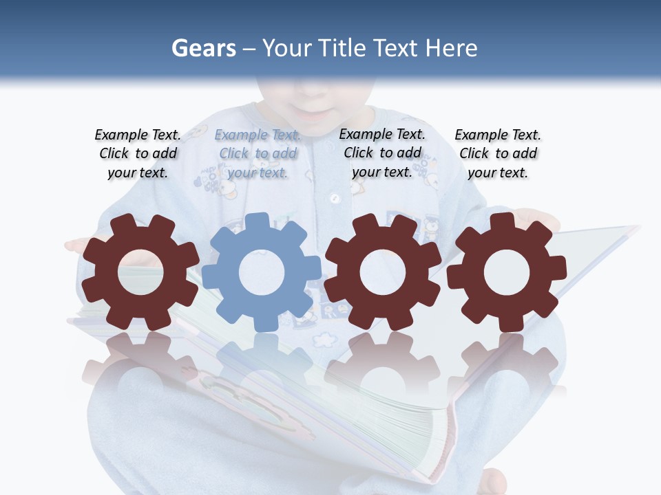 White Front Background PowerPoint Template