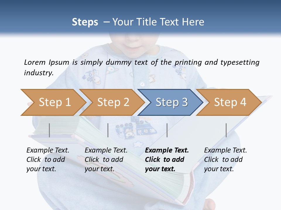 White Front Background PowerPoint Template