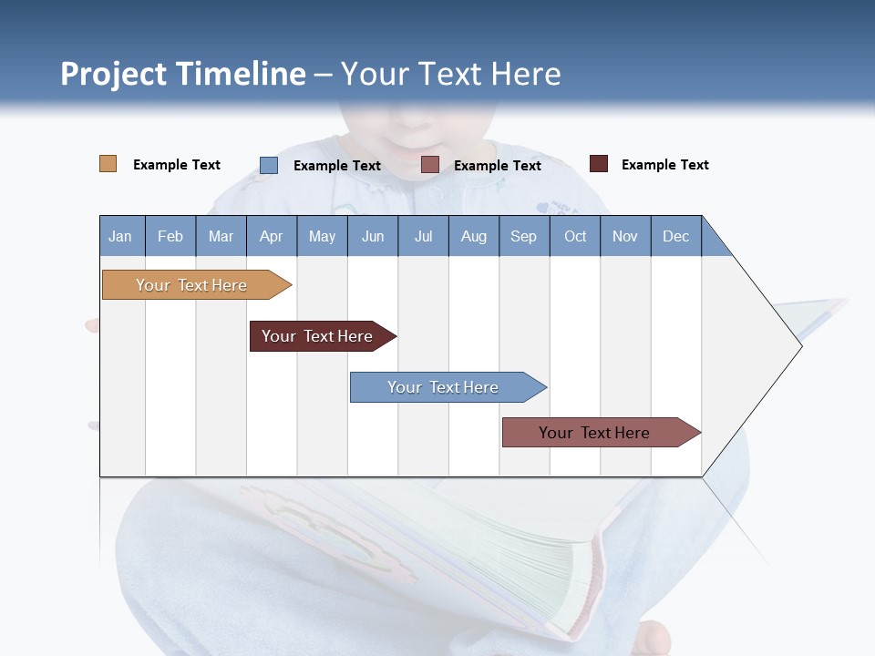 White Front Background PowerPoint Template