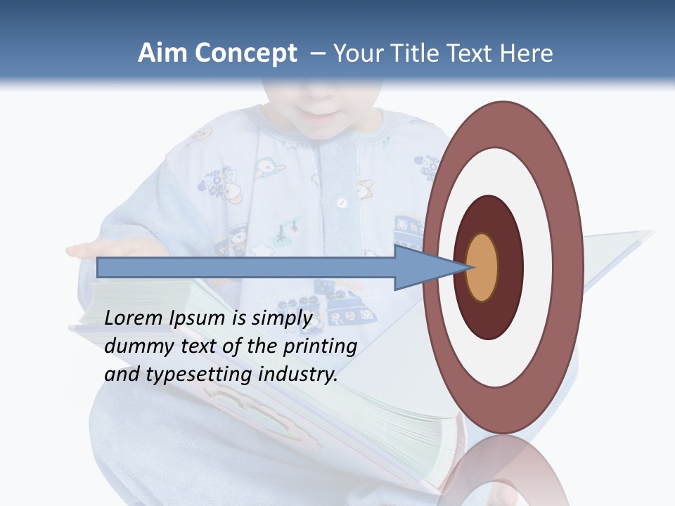 White Front Background PowerPoint Template