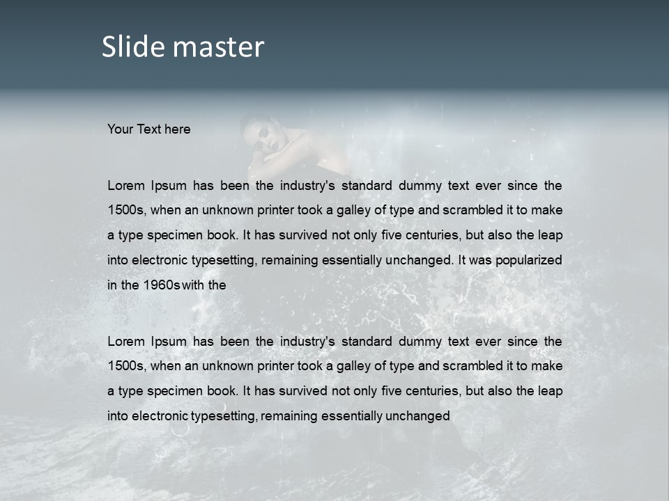 Profe Ional Bu Ine Itting PowerPoint Template