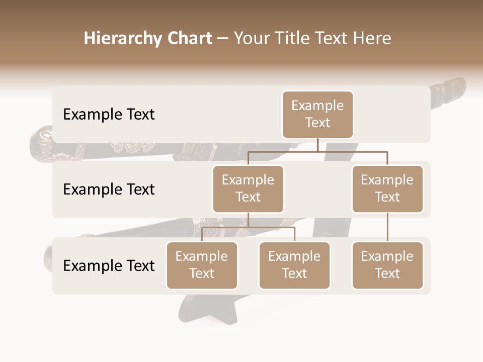 Fighting Antique Backsword PowerPoint Template