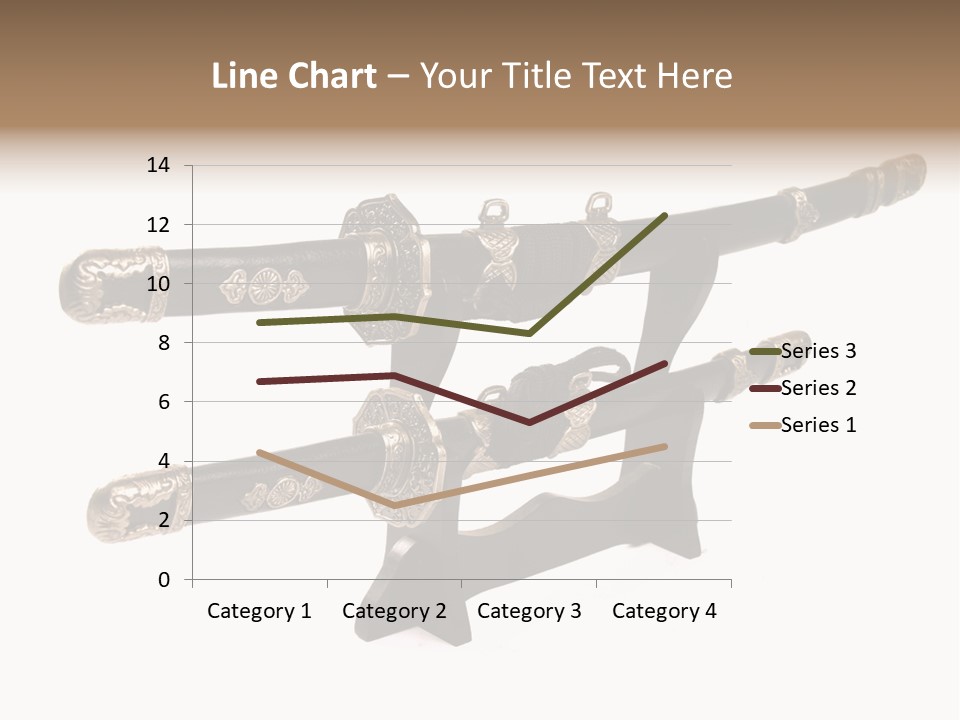 Fighting Antique Backsword PowerPoint Template