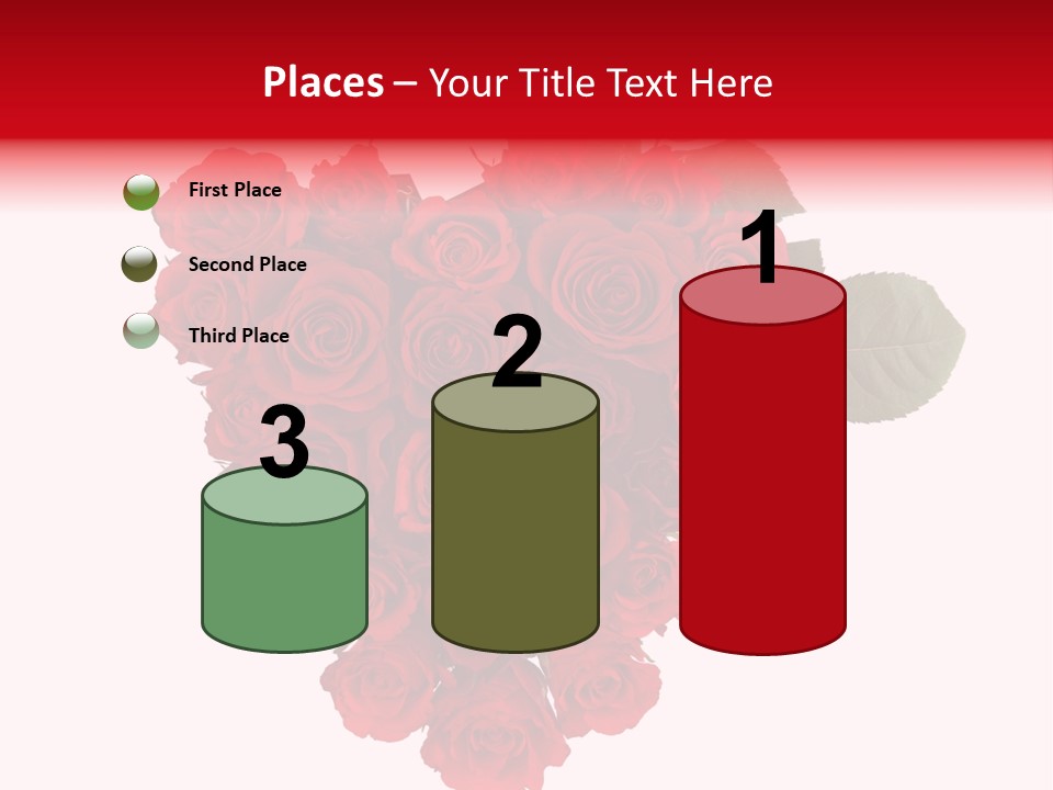 Heart Valentin Isolated PowerPoint Template