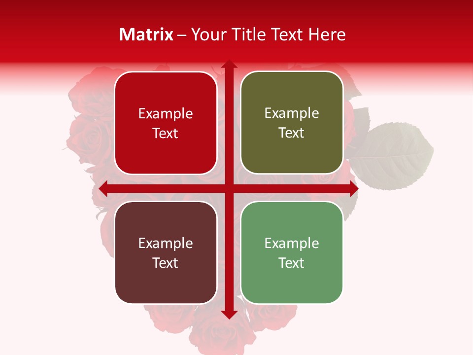 Heart Valentin Isolated PowerPoint Template