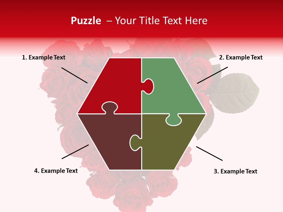 Heart Valentin Isolated PowerPoint Template