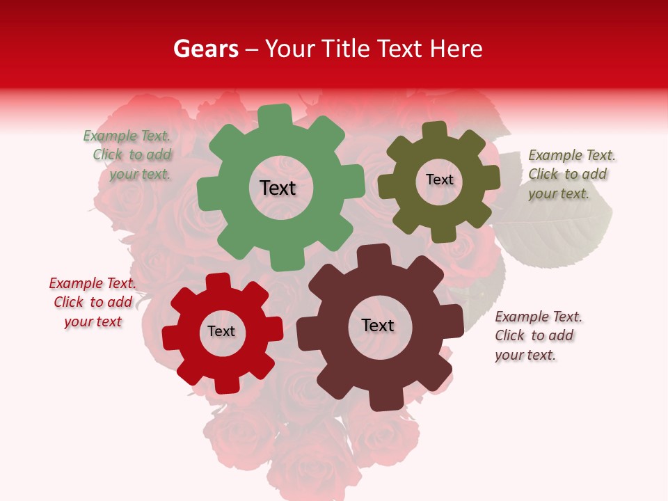 Heart Valentin Isolated PowerPoint Template