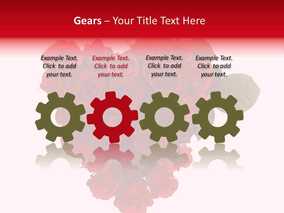 Heart Valentin Isolated PowerPoint Template