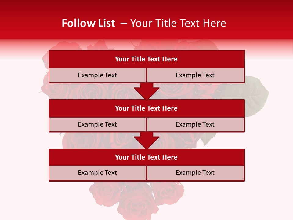 Heart Valentin Isolated PowerPoint Template