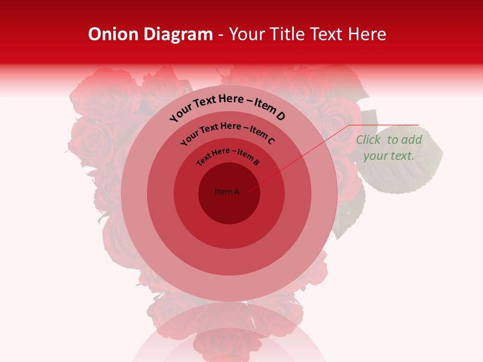 Heart Valentin Isolated PowerPoint Template