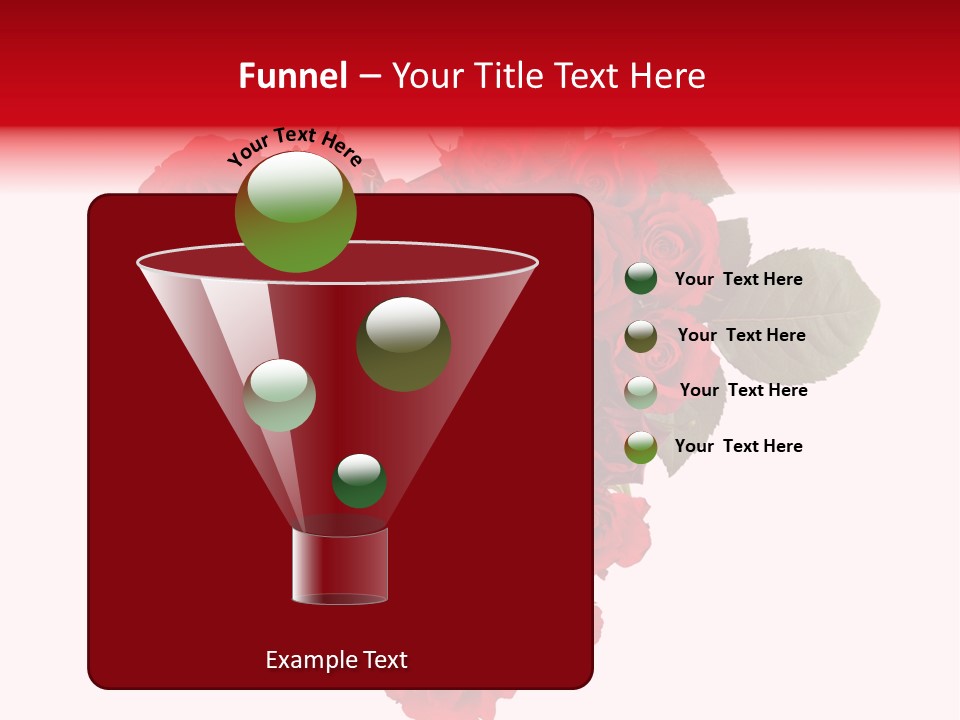 Heart Valentin Isolated PowerPoint Template