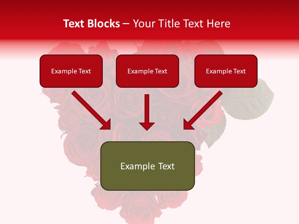 Heart Valentin Isolated PowerPoint Template