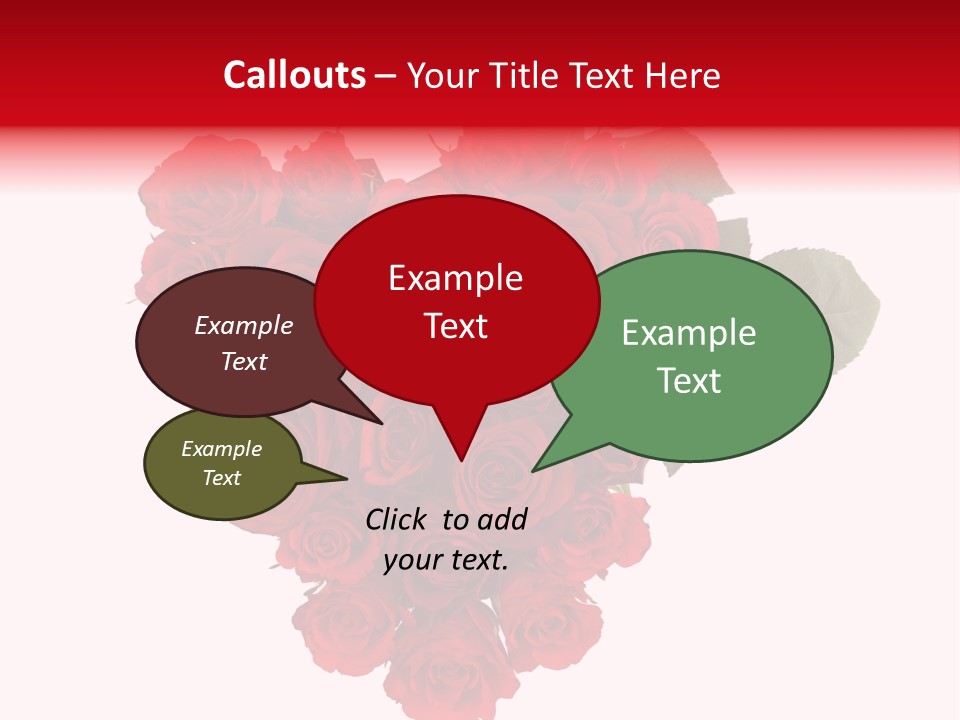 Heart Valentin Isolated PowerPoint Template