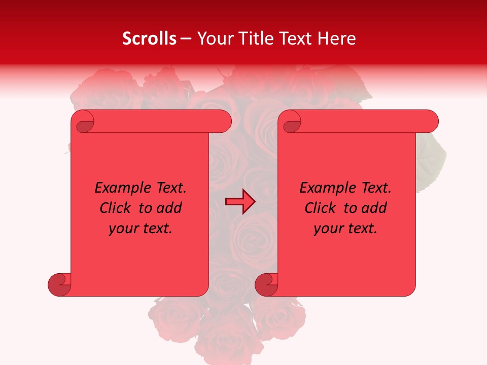 Heart Valentin Isolated PowerPoint Template