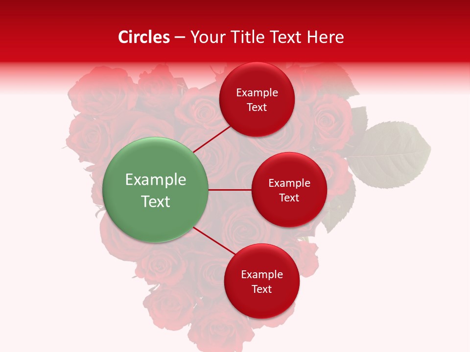 Heart Valentin Isolated PowerPoint Template