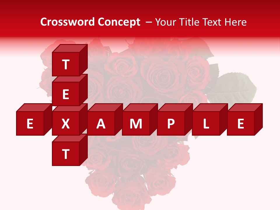 Heart Valentin Isolated PowerPoint Template