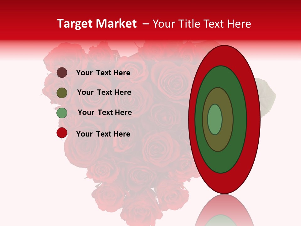 Heart Valentin Isolated PowerPoint Template