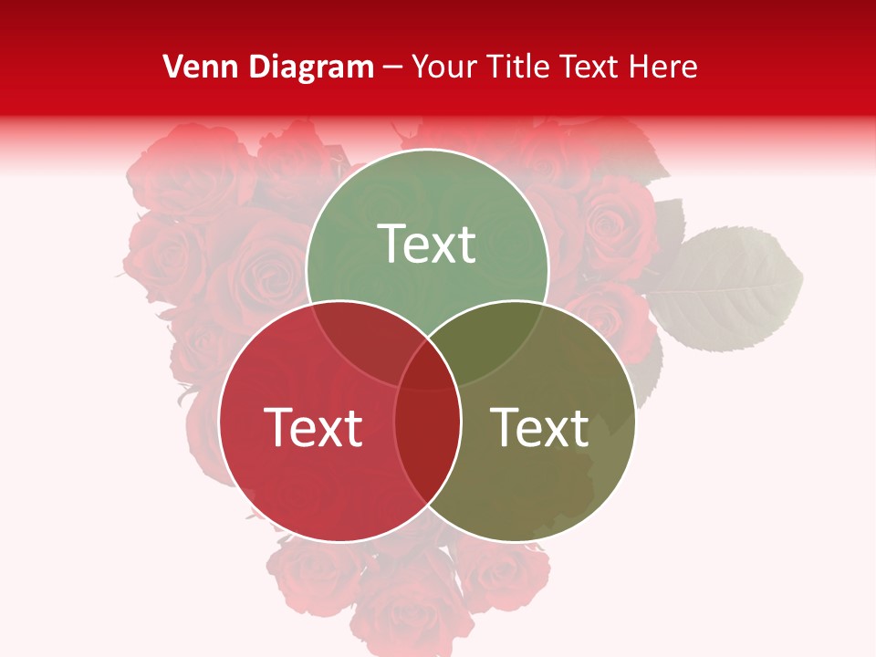 Heart Valentin Isolated PowerPoint Template