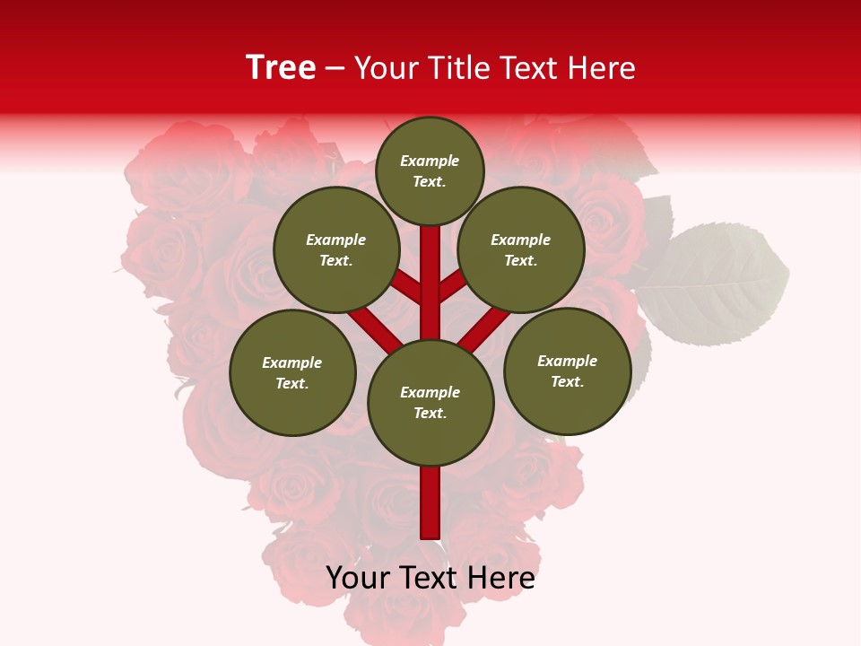 Heart Valentin Isolated PowerPoint Template