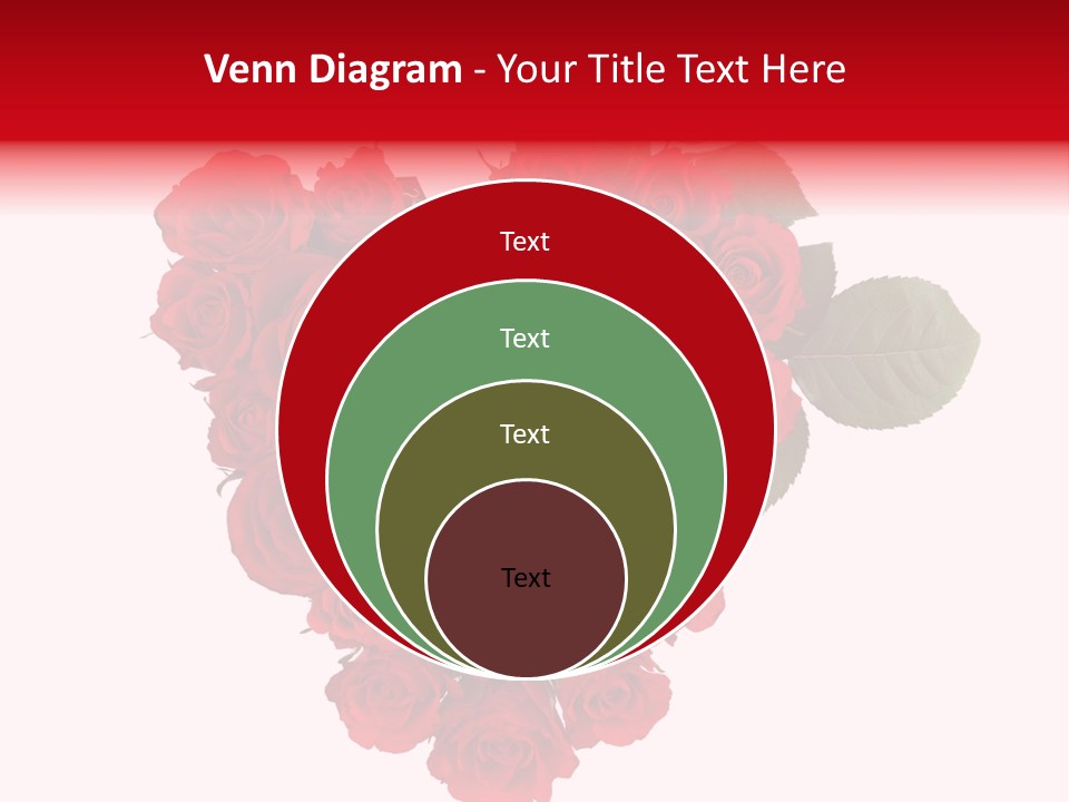 Heart Valentin Isolated PowerPoint Template