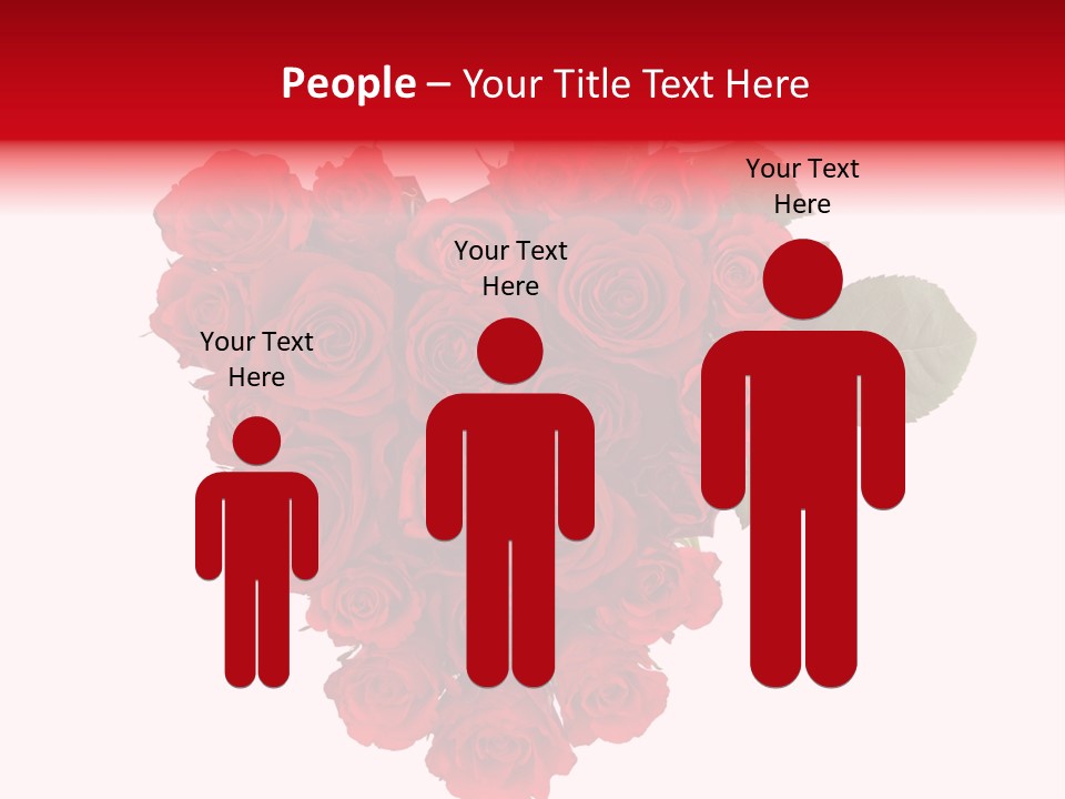 Heart Valentin Isolated PowerPoint Template