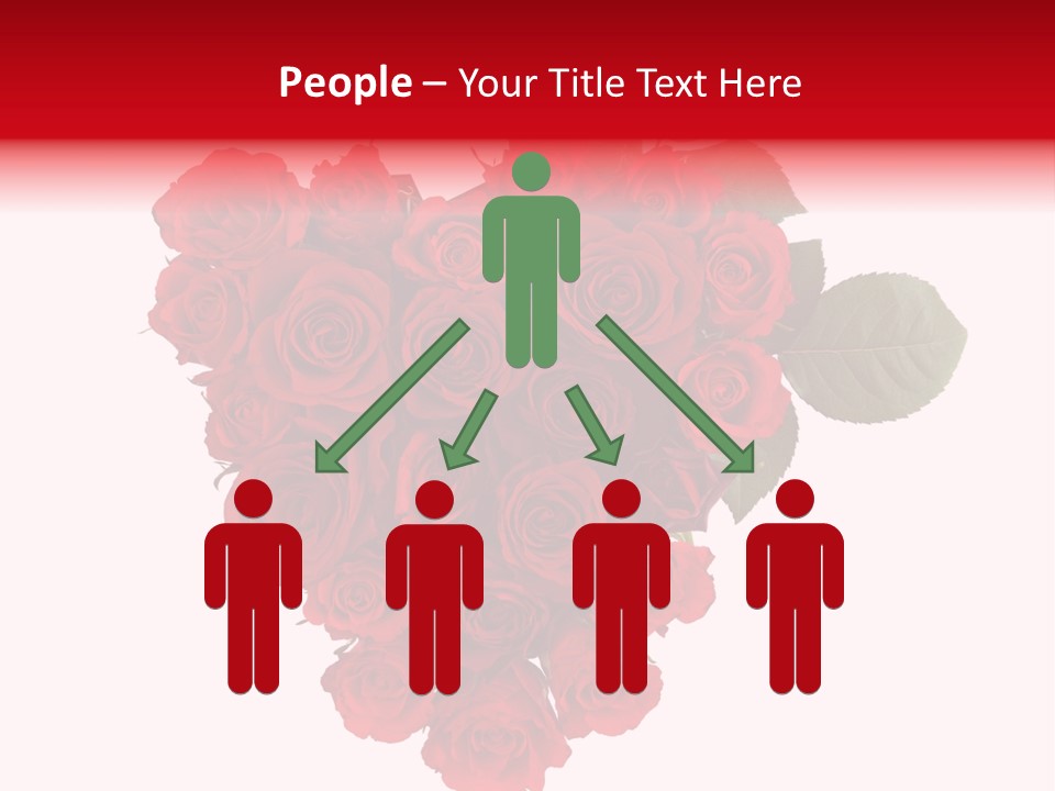 Heart Valentin Isolated PowerPoint Template