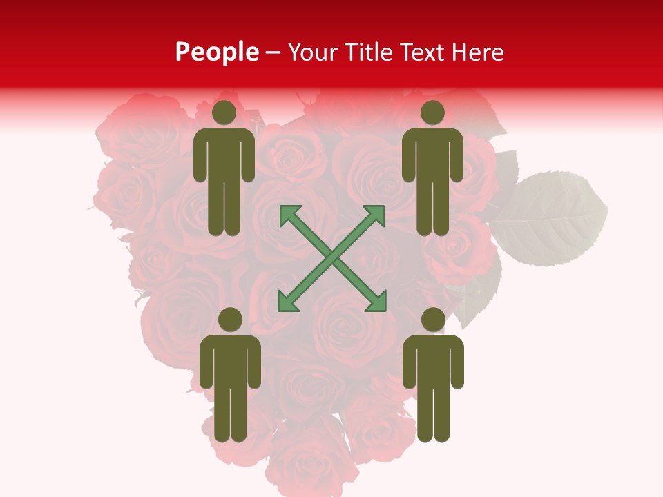 Heart Valentin Isolated PowerPoint Template