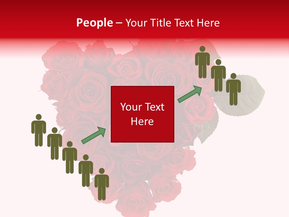 Heart Valentin Isolated PowerPoint Template