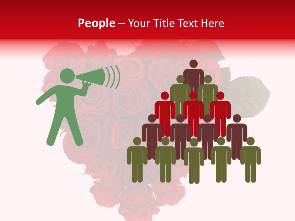 Heart Valentin Isolated PowerPoint Template