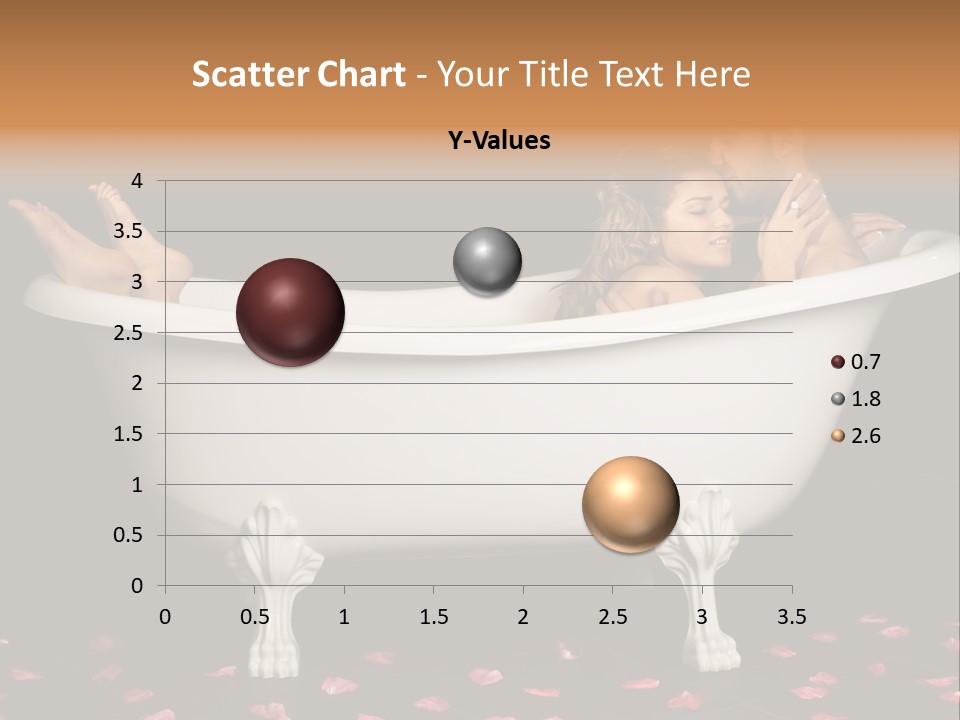 Lifestyle Fine Tub PowerPoint Template