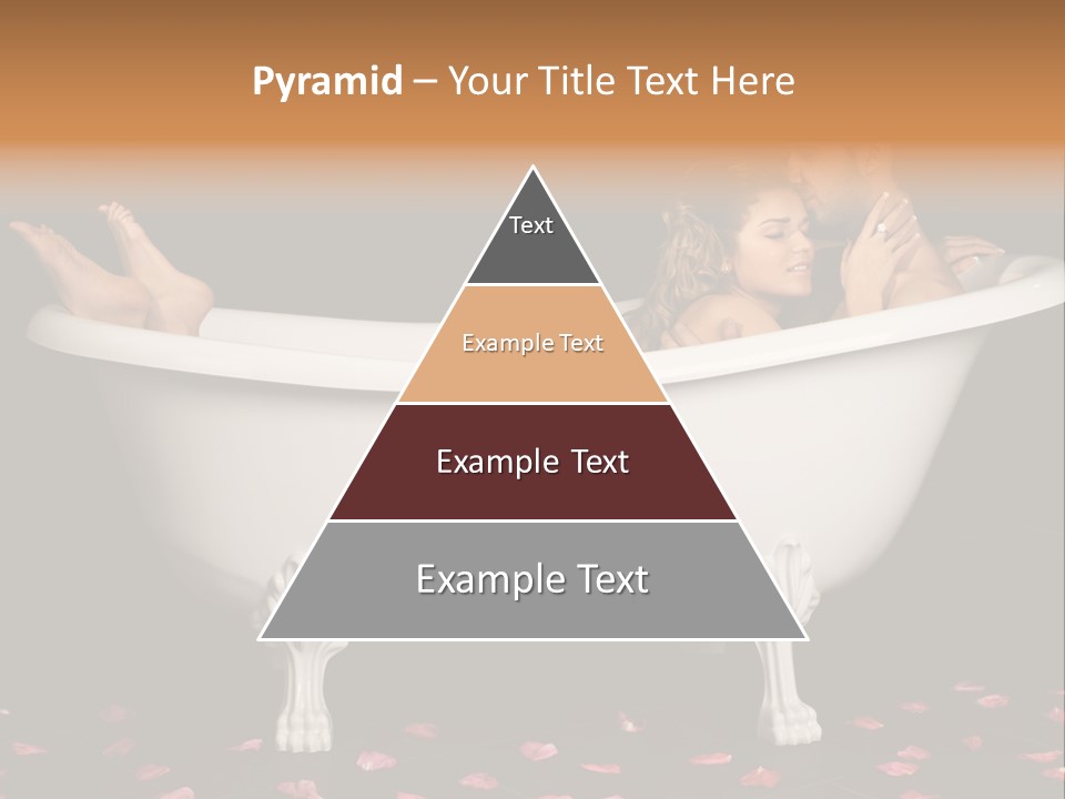 Lifestyle Fine Tub PowerPoint Template