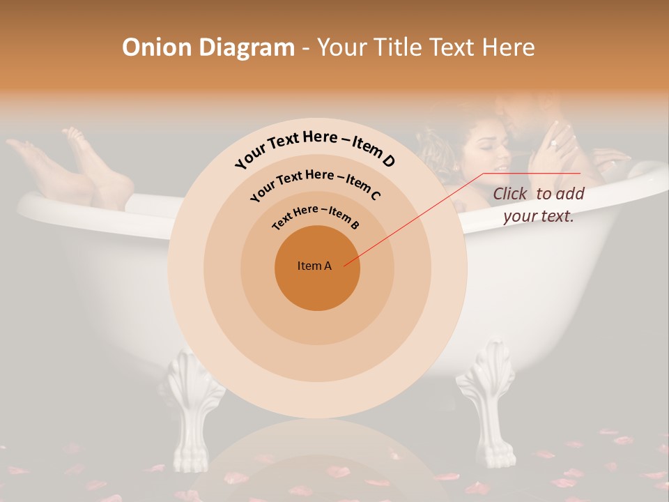 Lifestyle Fine Tub PowerPoint Template