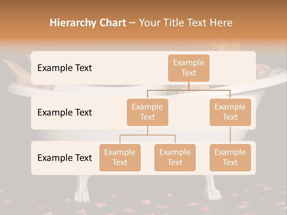 Lifestyle Fine Tub PowerPoint Template