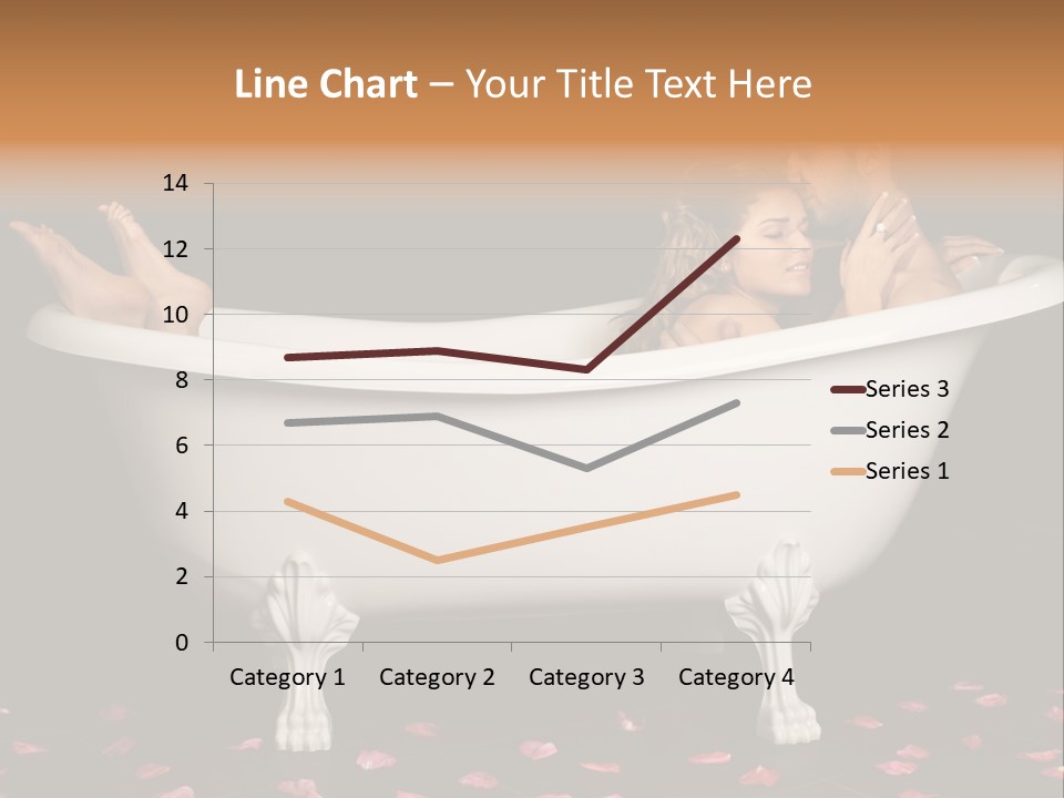 Lifestyle Fine Tub PowerPoint Template