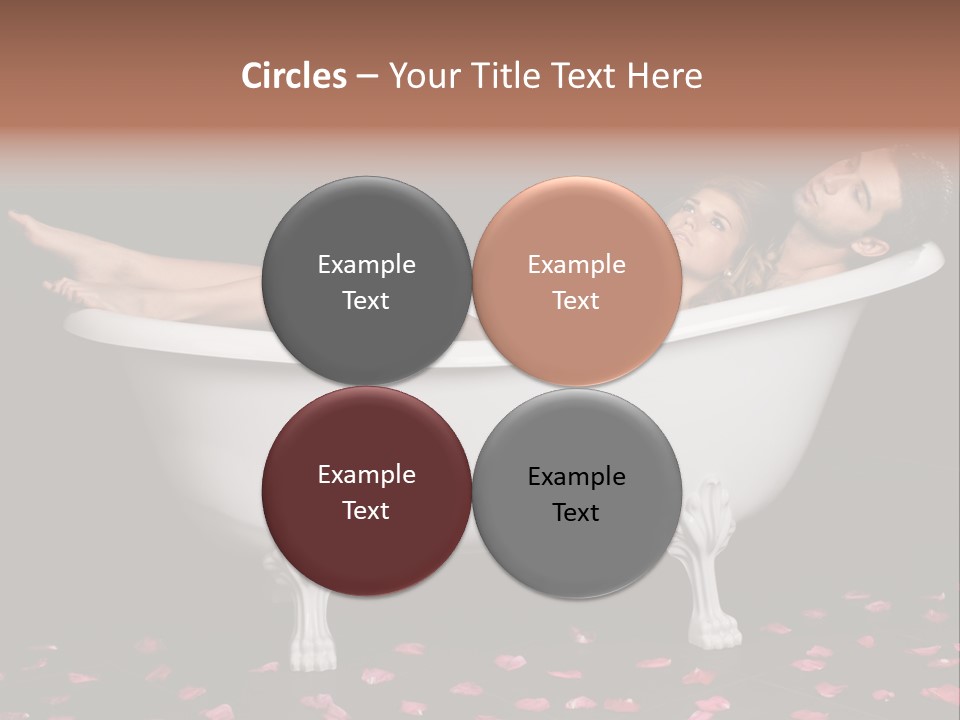 Resting Pretty Lad PowerPoint Template