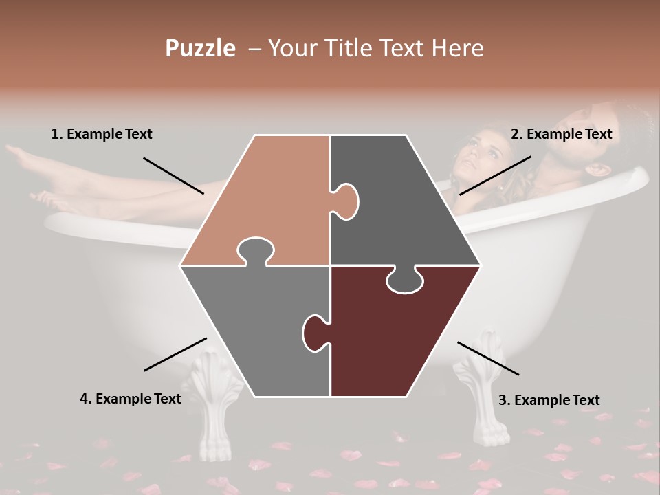 Resting Pretty Lad PowerPoint Template